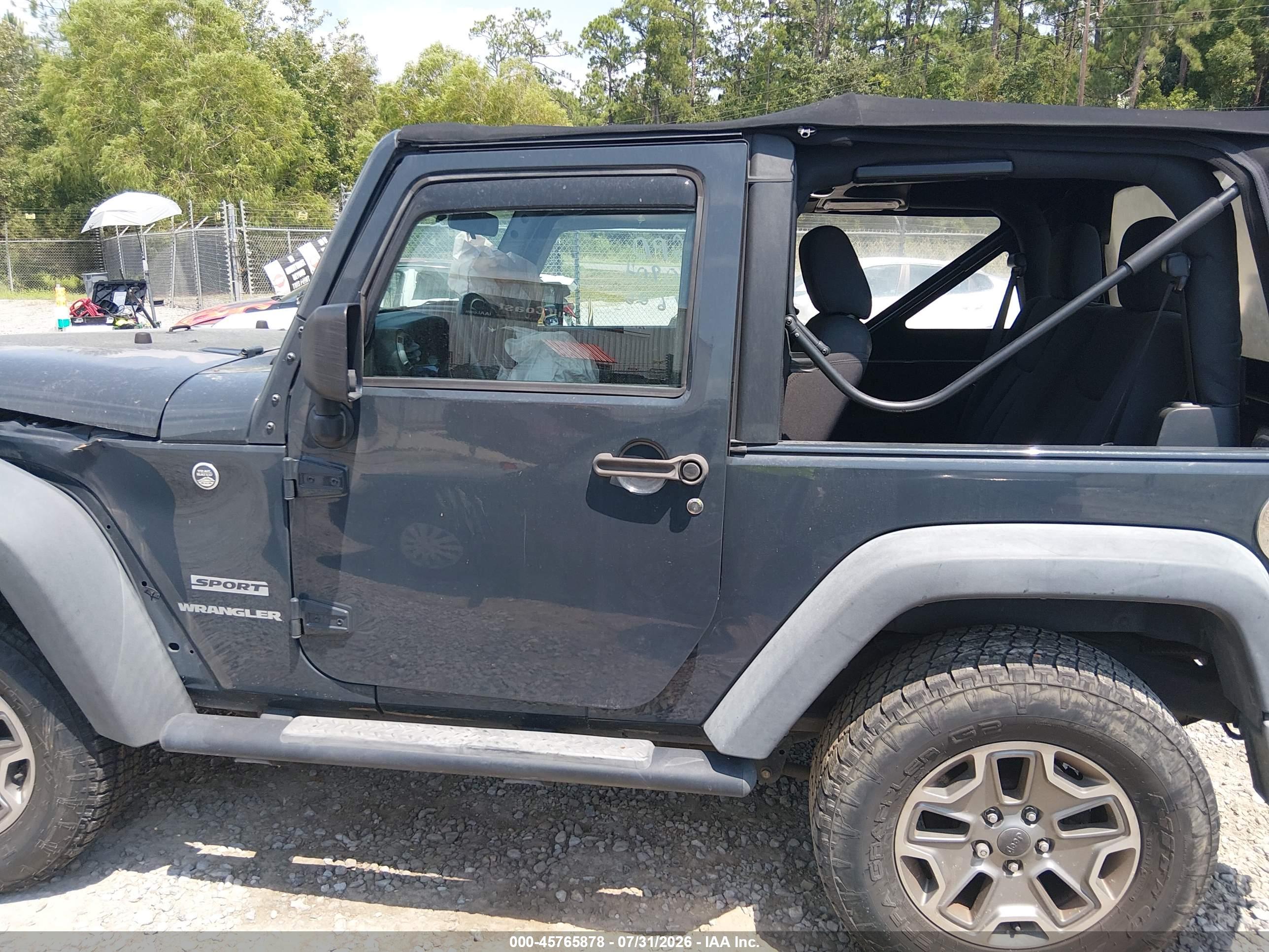 2017 JEEP WRANGLER SPORT