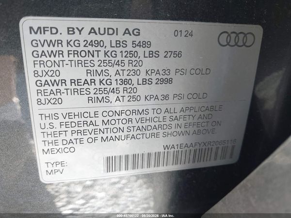 2024 AUDI Q5