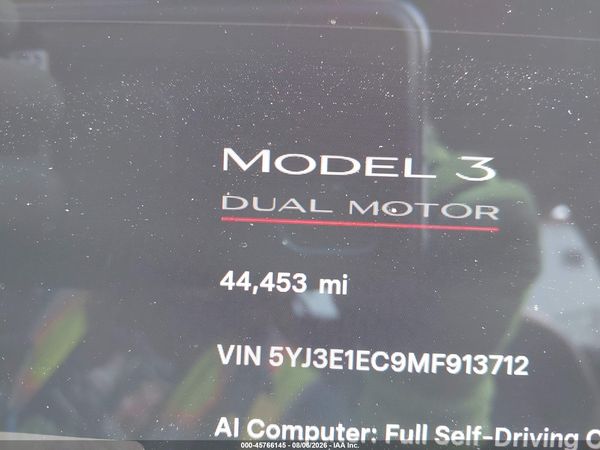 2021 TESLA MODEL 3