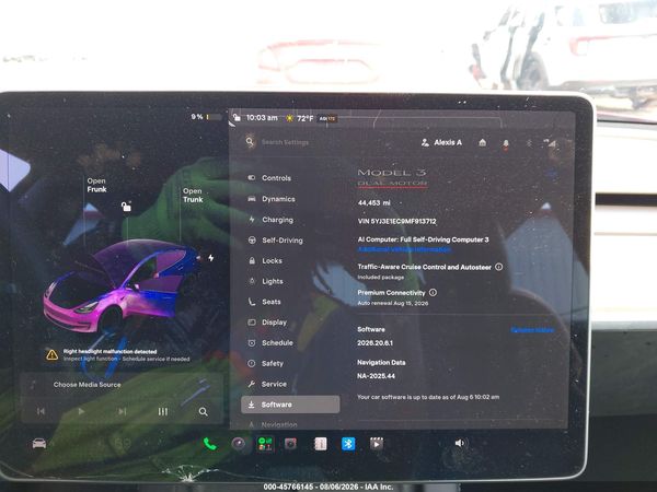 2021 TESLA MODEL 3