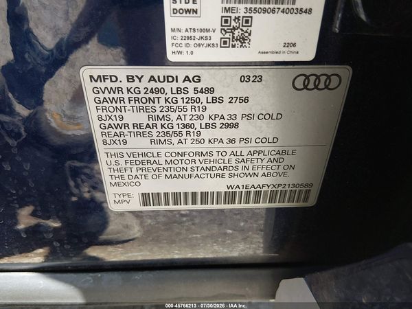 2023 AUDI Q5