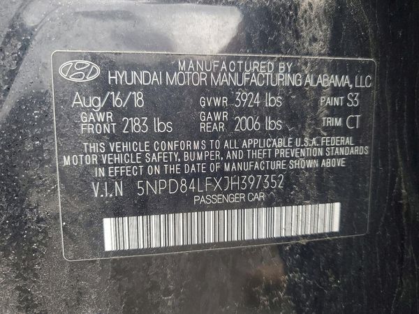 2018 HYUNDAI ELANTRA