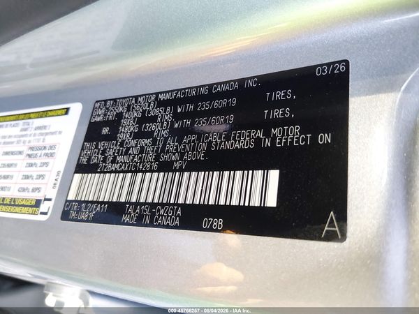 2026 LEXUS RX 350 PREMIUM