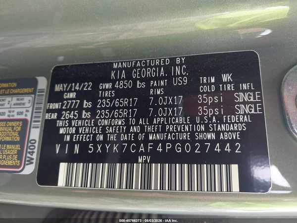 2023 KIA SPORTAGE X-PRO PRESTIGE