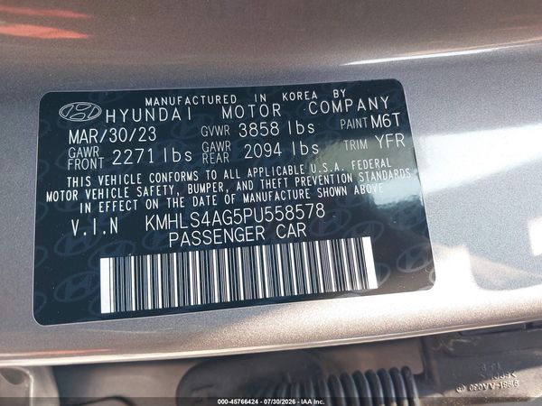2023 HYUNDAI ELANTRA SEL