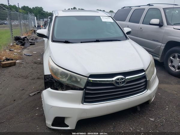 2016 TOYOTA HIGHLANDER XLE V6
