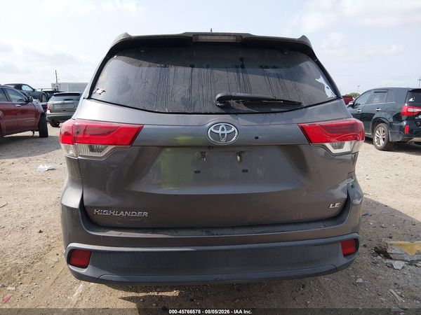 2018 TOYOTA HIGHLANDER LE PLUS