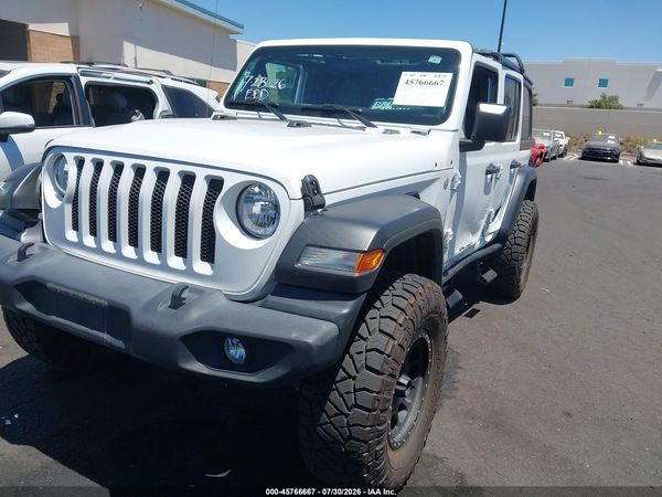 2019 JEEP WRANGLER UNLIMITED SPORT S 4X4
