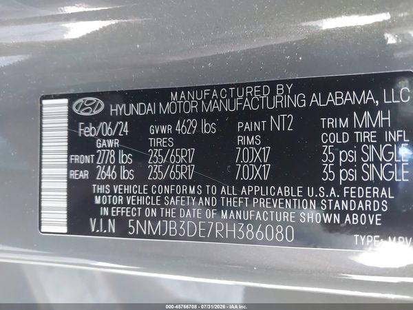 2024 HYUNDAI TUCSON SEL