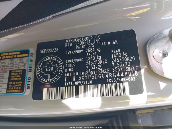 2024 KIA TELLURIDE