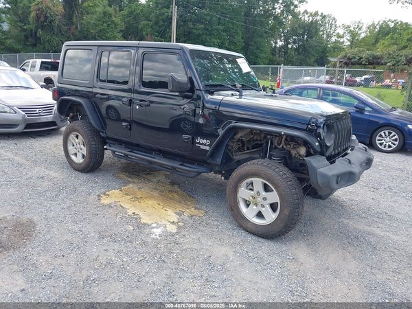 2019 JEEP WRANGLER UNLIMITED SPORT S 4X4