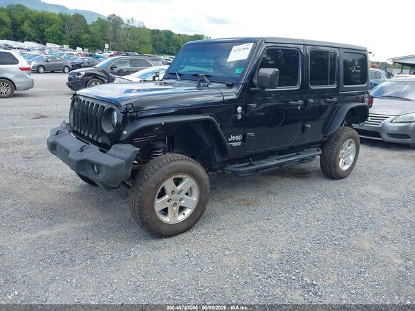 2019 JEEP WRANGLER UNLIMITED SPORT S 4X4