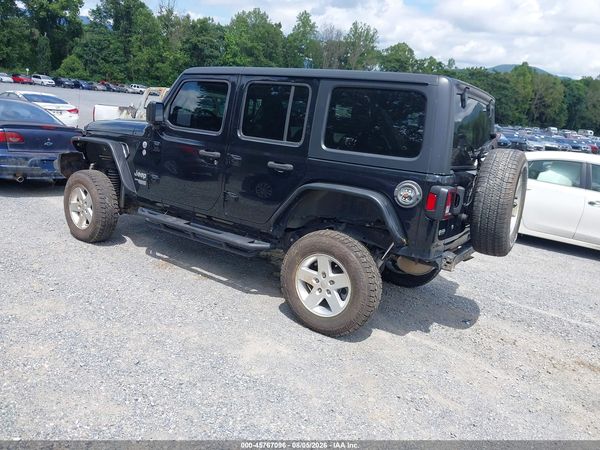 2019 JEEP WRANGLER UNLIMITED SPORT S 4X4