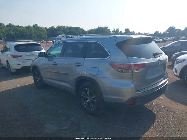 2016 TOYOTA HIGHLANDER XLE V6