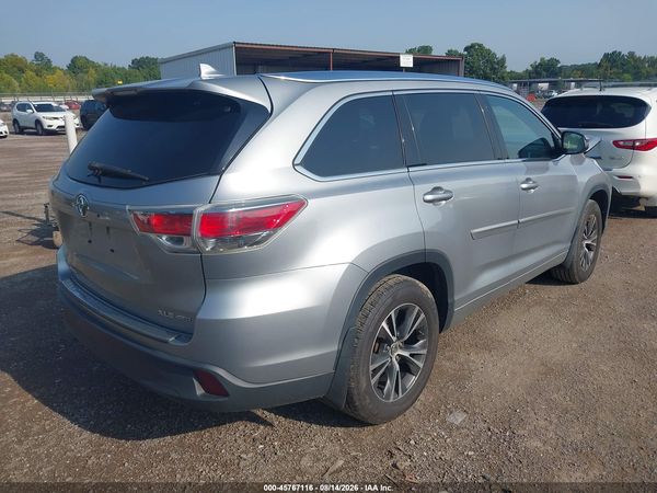 2016 TOYOTA HIGHLANDER XLE V6