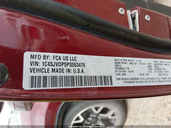 2023 JEEP WAGONEER SERIES III 4X4