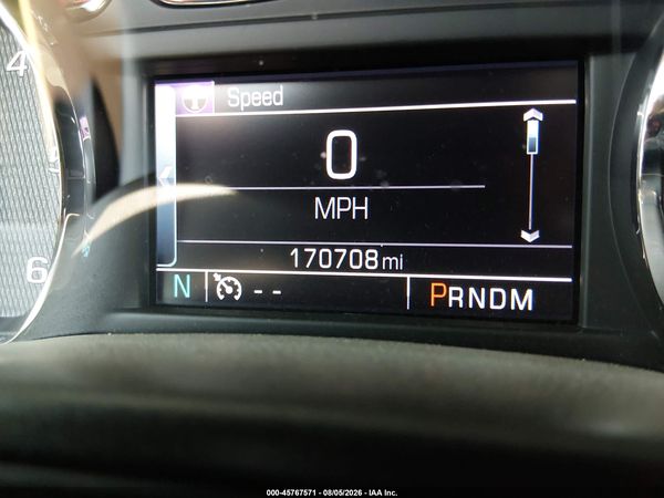 2016 CHEVROLET SILVERADO 1500 LTZ — I118