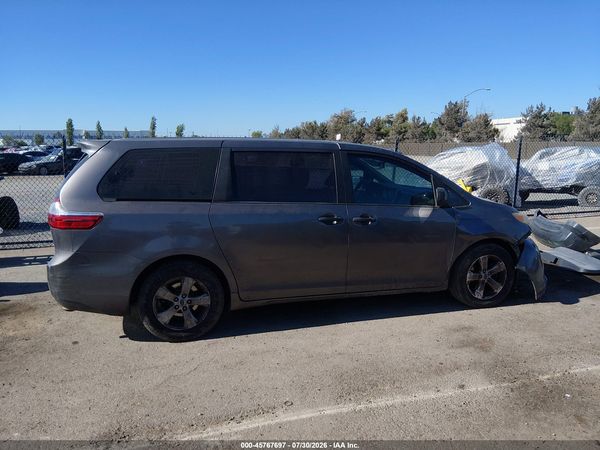 2016 TOYOTA SIENNA L 7 PASSENGER