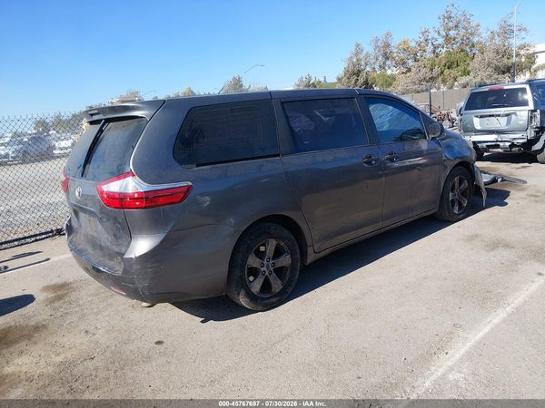 2016 TOYOTA SIENNA L 7 PASSENGER