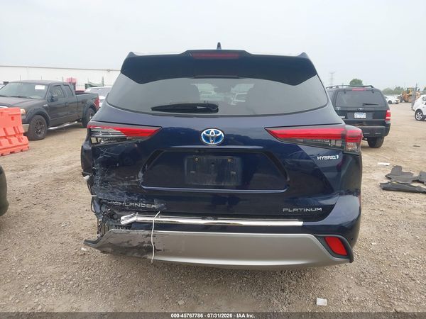 2020 TOYOTA HIGHLANDER HYBRID PLATINUM