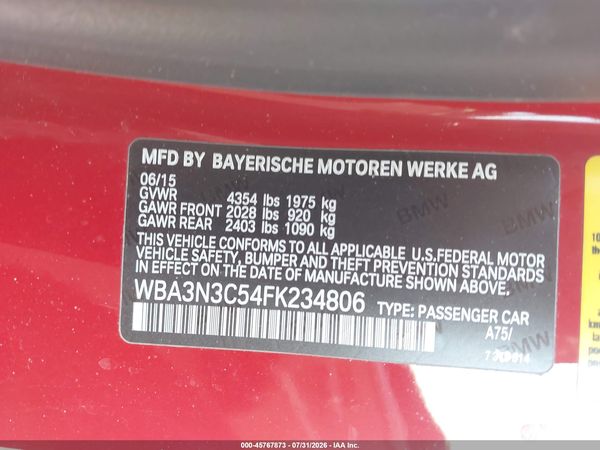 2015 BMW 428I