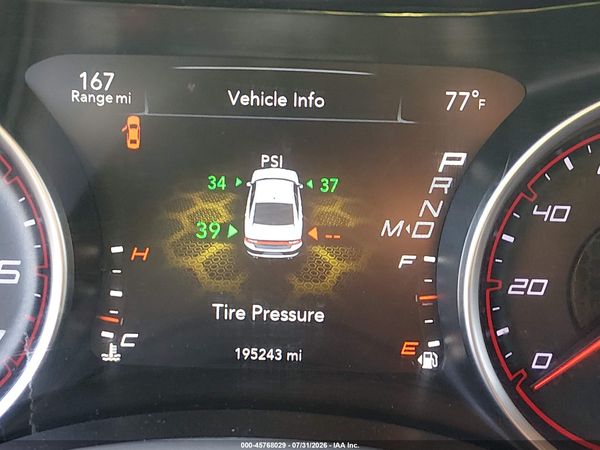 2016 DODGE CHARGER SXT