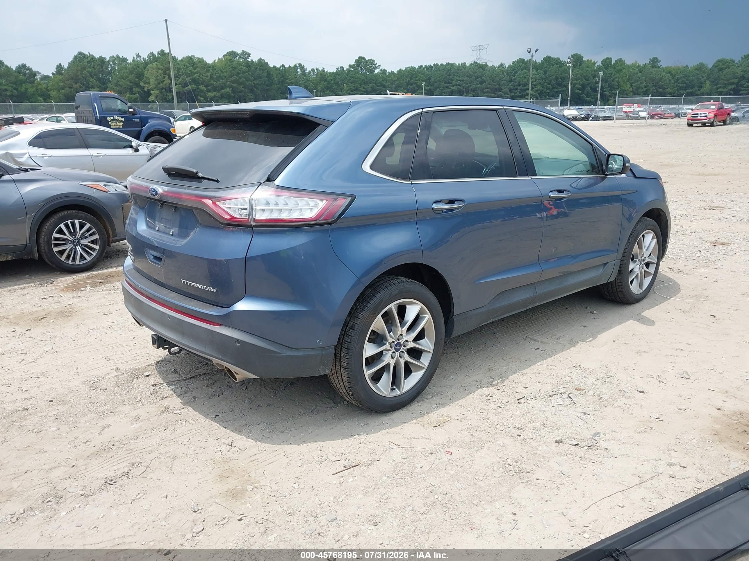 2018 FORD EDGE TITANIUM — I4