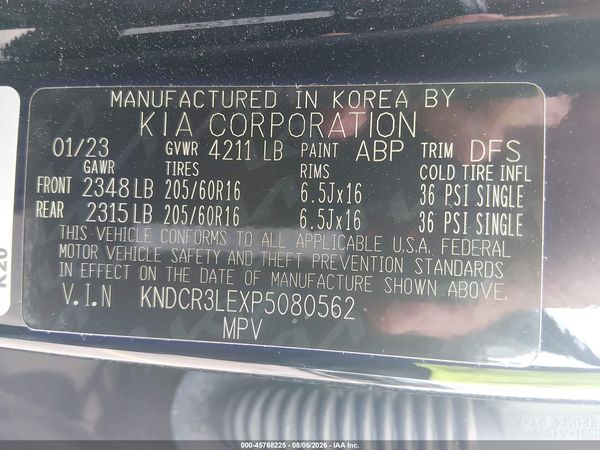2023 KIA NIRO EX