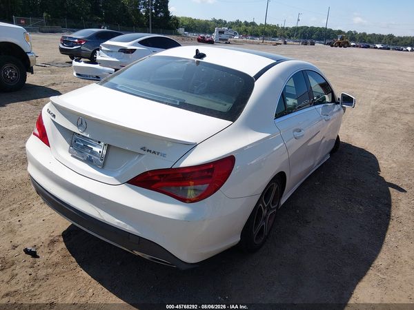 2017 MERCEDES-BENZ CLA 250 4MATIC