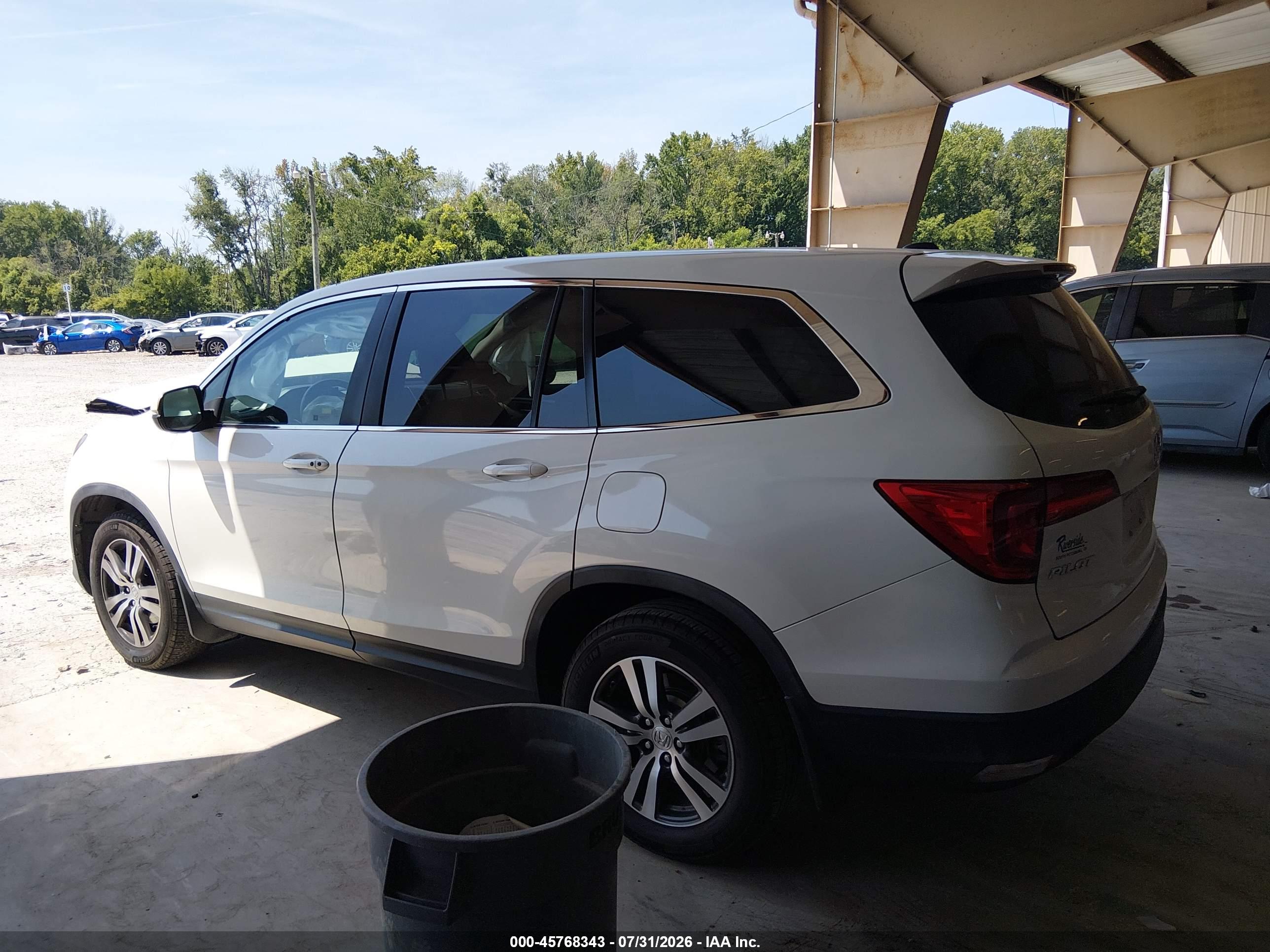 2017 HONDA PILOT EX-L