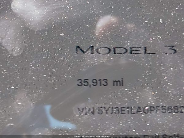 2023 TESLA MODEL 3 REAR-WHEEL DRIVE