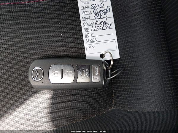 2016 MAZDA MX-5 MIATA CLUB