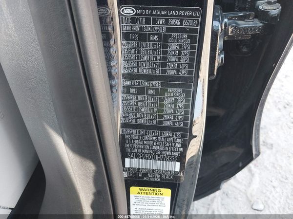 2018 LAND ROVER DISCOVERY SPORT SE