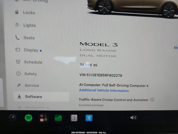 2024 TESLA MODEL 3