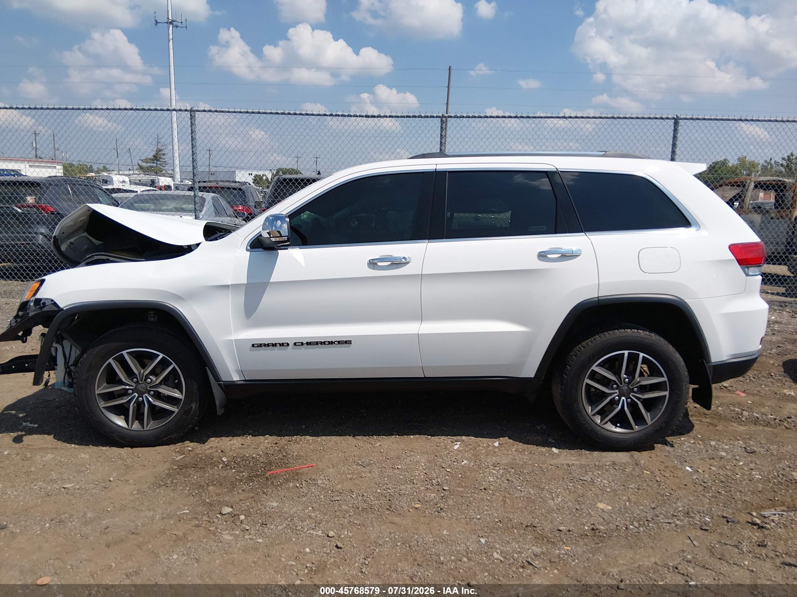 2019 JEEP GRAND CHEROKEE LIMITED 4X4