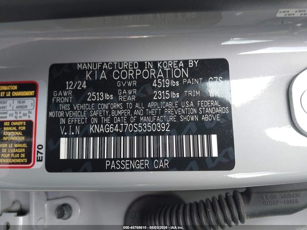 2025 KIA K5 GT-LINE