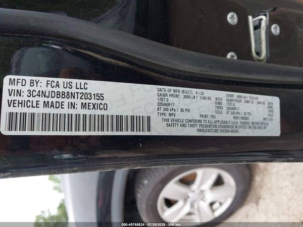 2022 JEEP COMPASS LATITUDE 4X4
