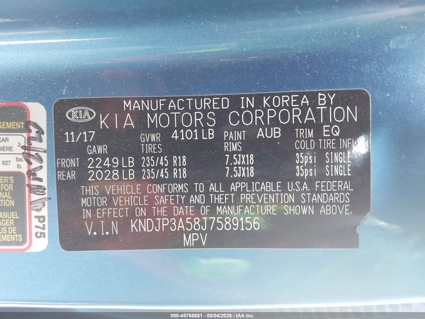 2018 KIA SOUL +
