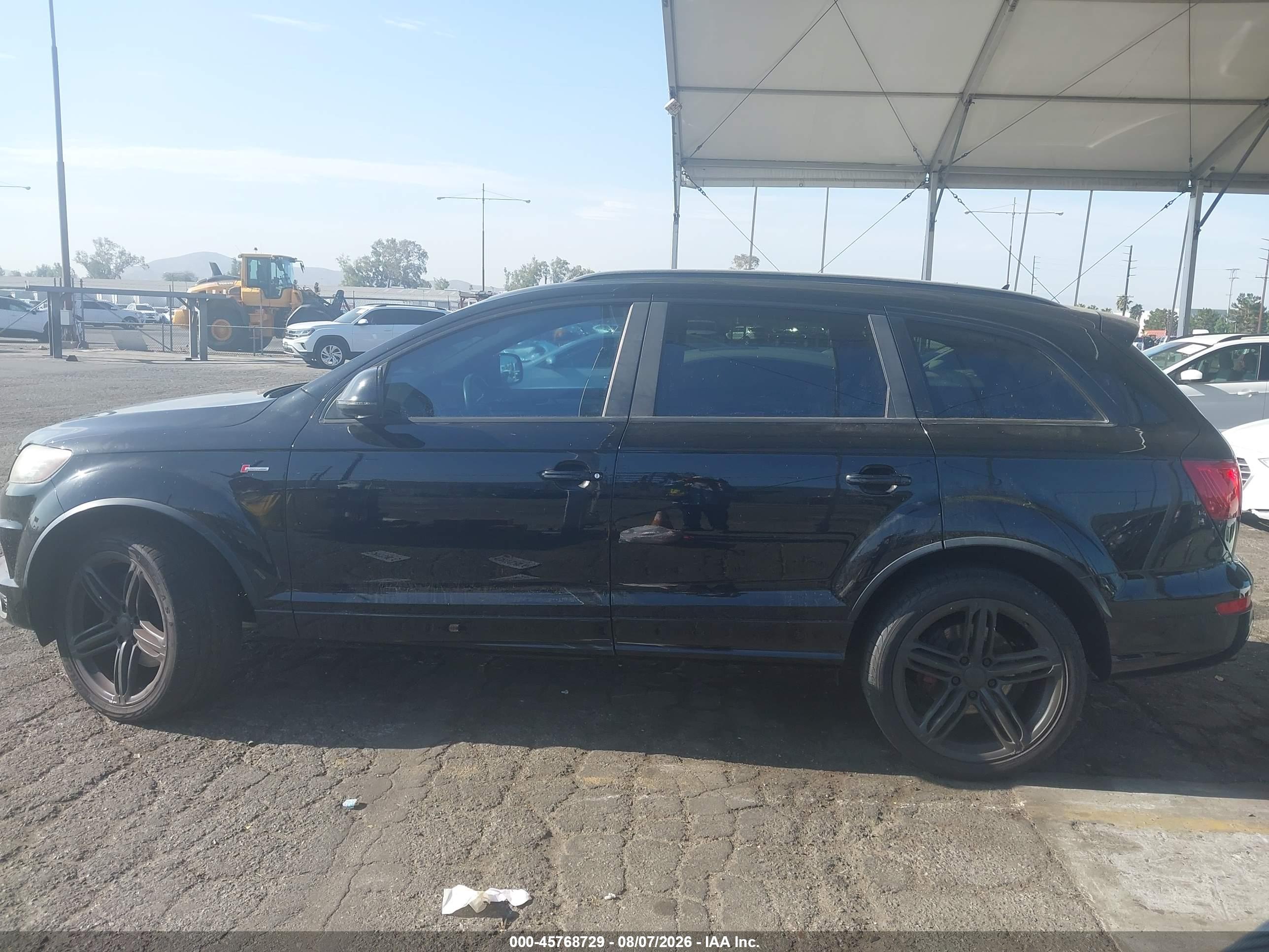 2014 AUDI Q7 3.0T S LINE PRESTIGE