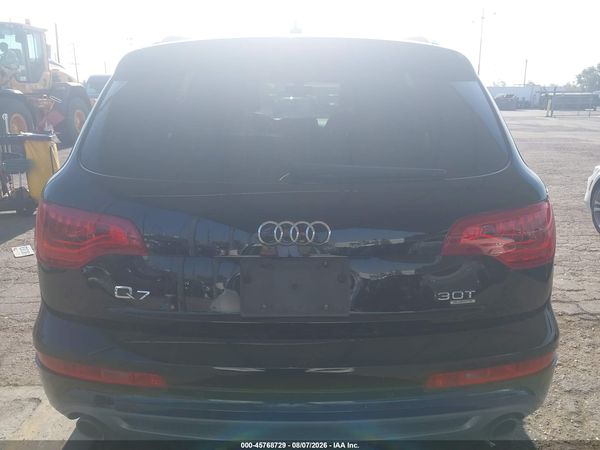2014 AUDI Q7 3.0T S LINE PRESTIGE