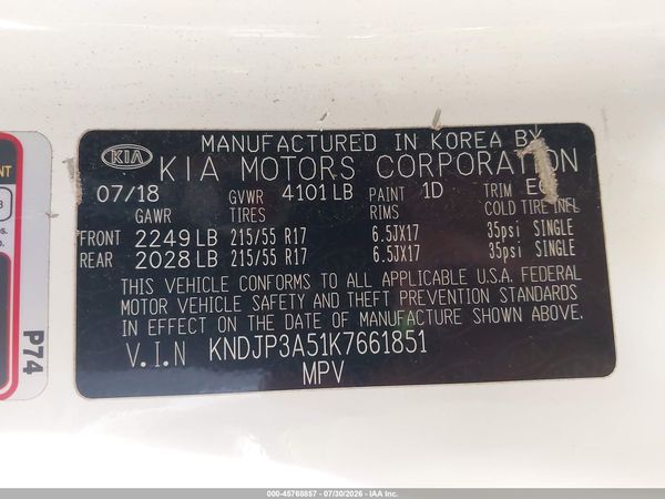 2019 KIA SOUL +