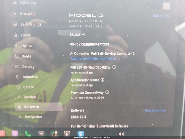 2023 TESLA MODEL 3