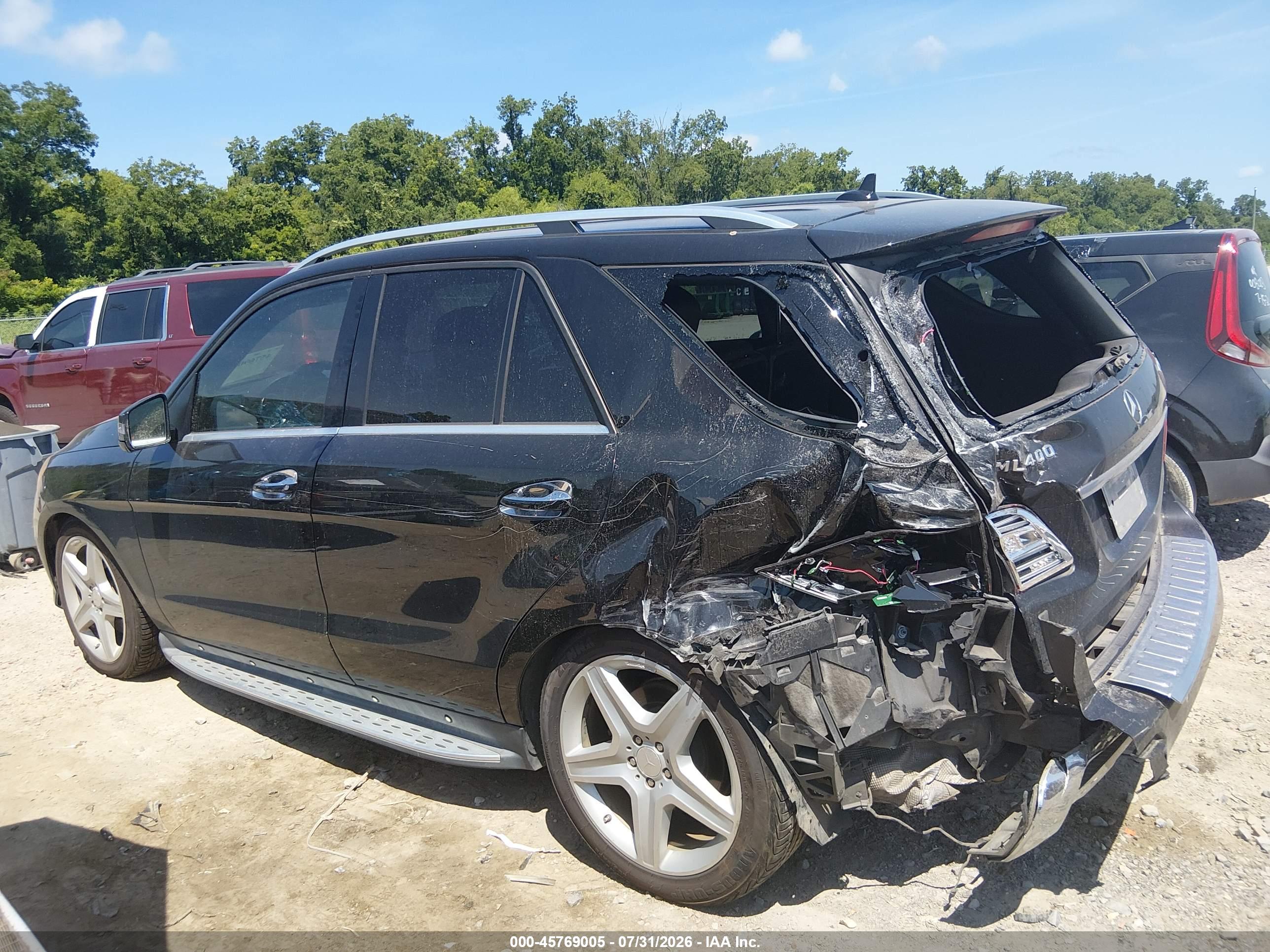 2015 MERCEDES-BENZ ML 400 4MATIC