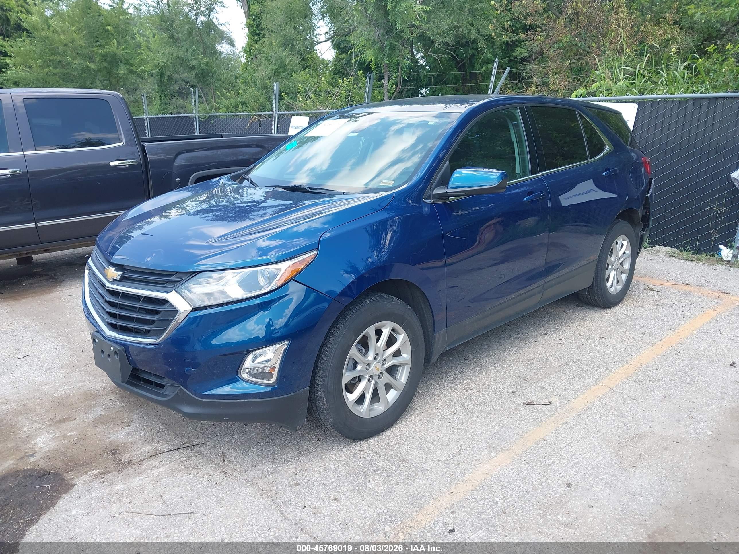 2020 CHEVROLET EQUINOX AWD LT 1.5L TURBO — I2