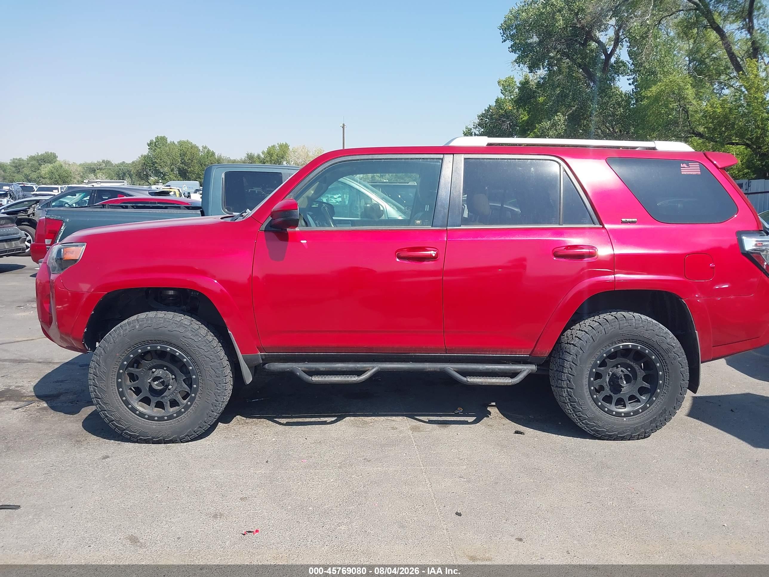 2016 TOYOTA 4RUNNER SR5