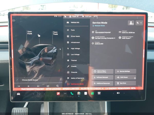 2026 TESLA MODEL Y