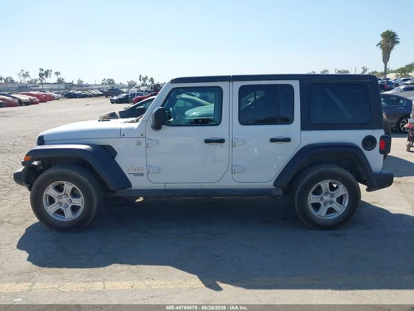 2019 JEEP WRANGLER UNLIMITED SPORT S 4X4