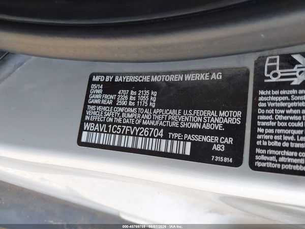 2015 BMW X1 XDRIVE28I
