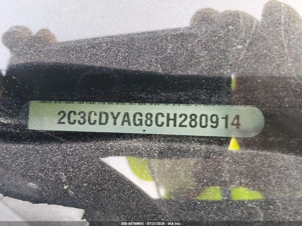 2012 DODGE CHALLENGER SXT