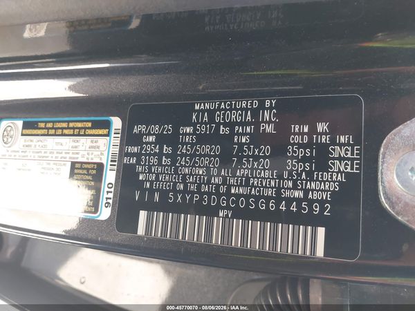 2025 KIA TELLURIDE EX X-LINE